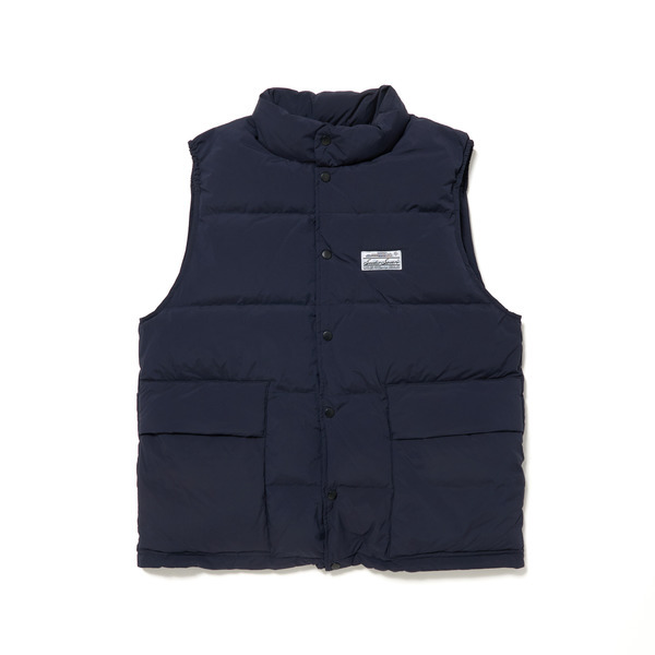 Big Pockets Down Vest 詳細画像 Navy 4