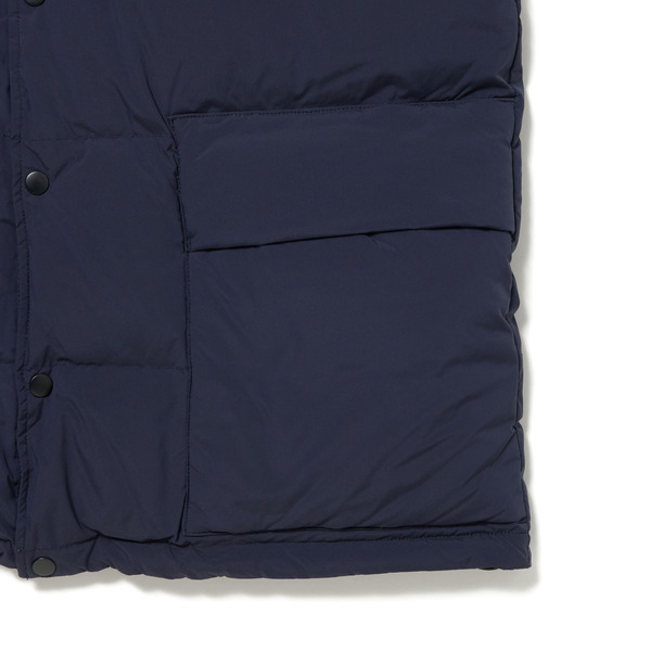 Big Pockets Down Vest 詳細画像 Navy 6