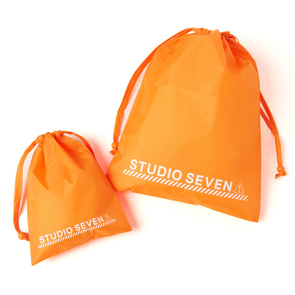 NEON LOGO Drawstring Pouch Set 詳細画像 Orange 1