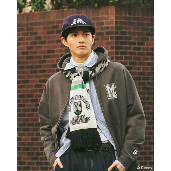 Mickey Mouse Collection Zip Hoodie 詳細画像 White 13