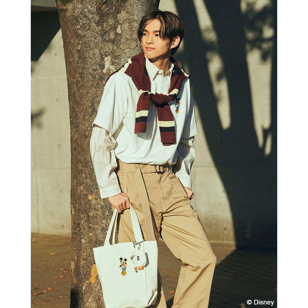 Mickey Mouse Collection Bag Charm 詳細画像 Black 7