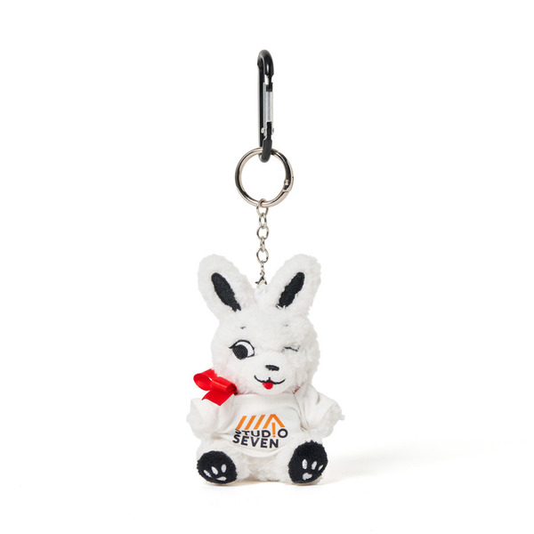 7th ANNIVERSARY ROGER PLUSH KEY CHAIN 詳細画像 White 1