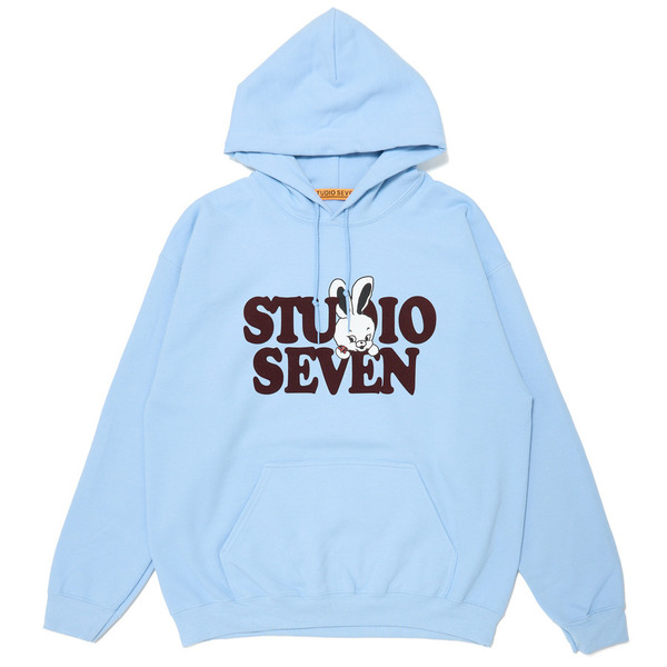 Roger Face Hoodie 詳細画像 L.Blue 1