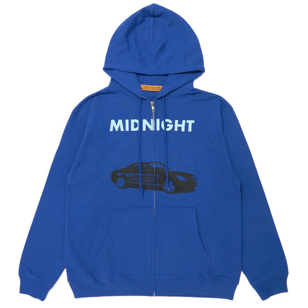 HBZ x SVN MIDNIGHT Zip Hoodie 詳細画像 H.Grey 1