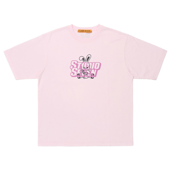 Girls&sup2; x STUDIO SEVEN SS Tee 詳細画像 Pink 1
