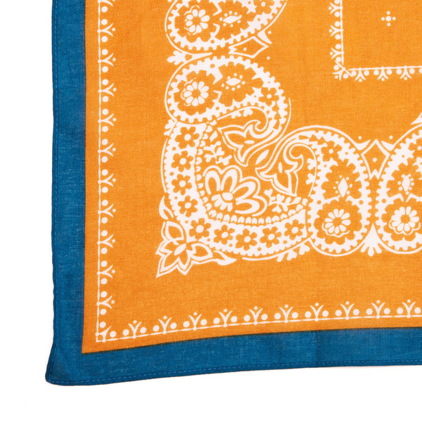 Vintage Pattern Bandana 詳細画像 Orange 6