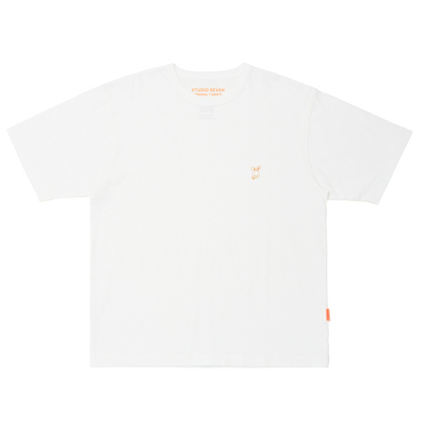 SEVEN PACK T-SHIRTS | CAUTION LOGO & ROGER 詳細画像 White&times;Black 16