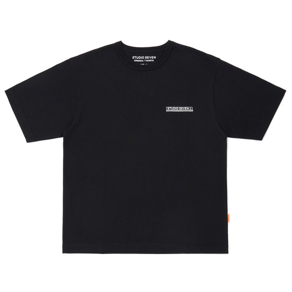 SEVEN PACK T-SHIRTS | CAUTION LOGO & ROGER 詳細画像 White&times;Black 8