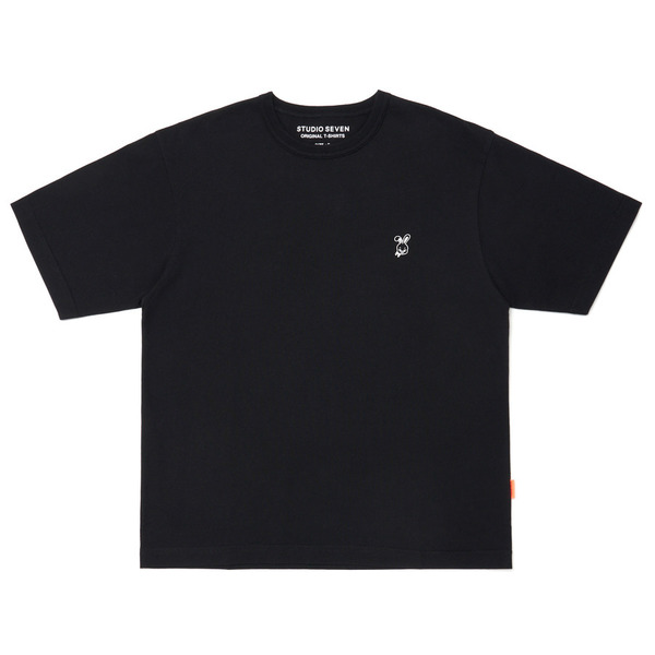 SEVEN PACK T-SHIRTS | CAUTION LOGO & ROGER 詳細画像 White&times;Black 9