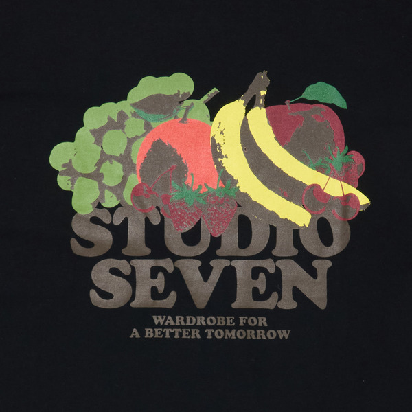 Fruits Mix SS Tee 詳細画像 Black 3