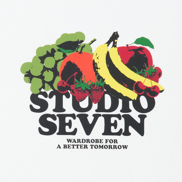 Fruits Mix SS Tee 詳細画像 Black 6