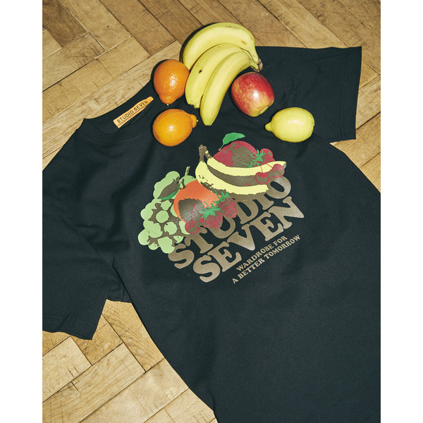 Fruits Mix SS Tee 詳細画像 Black 8