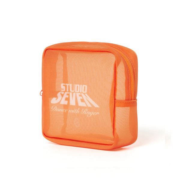 Mesh Square Pouch 詳細画像 Orange 1