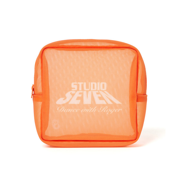 Mesh Square Pouch 詳細画像 Orange 2
