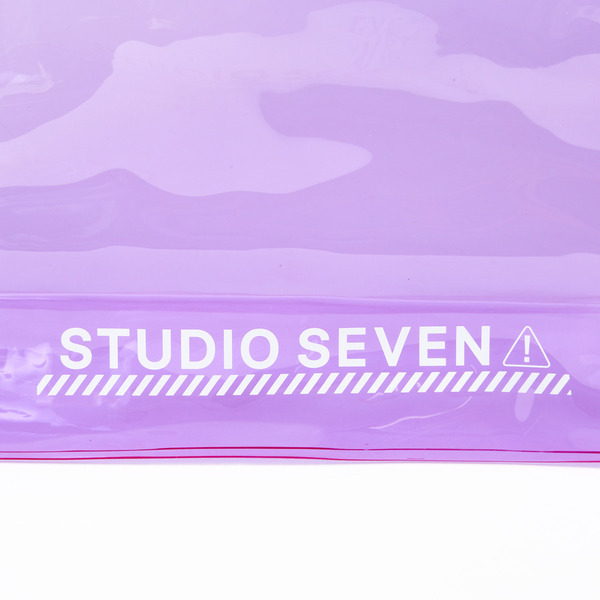 Flower Clear Bag 詳細画像 Purple 10
