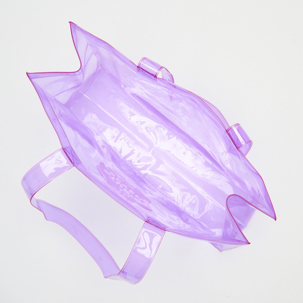 Flower Clear Bag 詳細画像 Purple 13