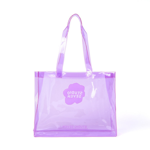 Flower Clear Bag 詳細画像 Purple 8