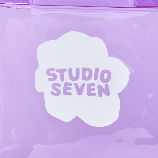 Flower Clear Bag 詳細画像 Purple 9