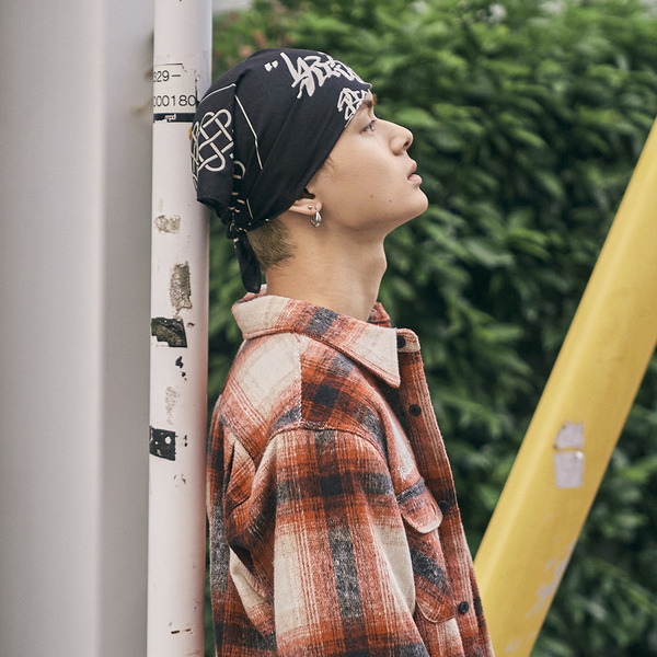 KID x SVN Graphic Bandana 詳細画像 Black 7