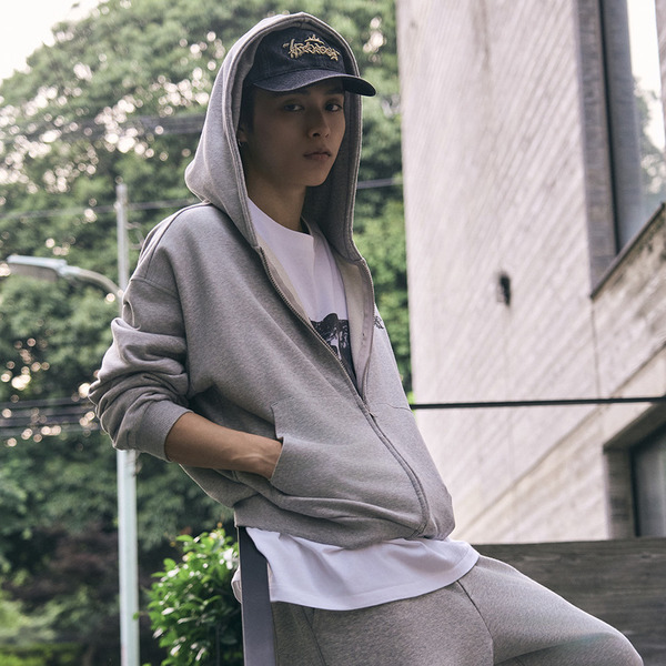 KID x SVN Sweat Zip Hoodie 詳細画像 Brown 10