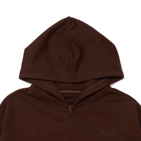 KID x SVN Sweat Zip Hoodie 詳細画像 Brown 2