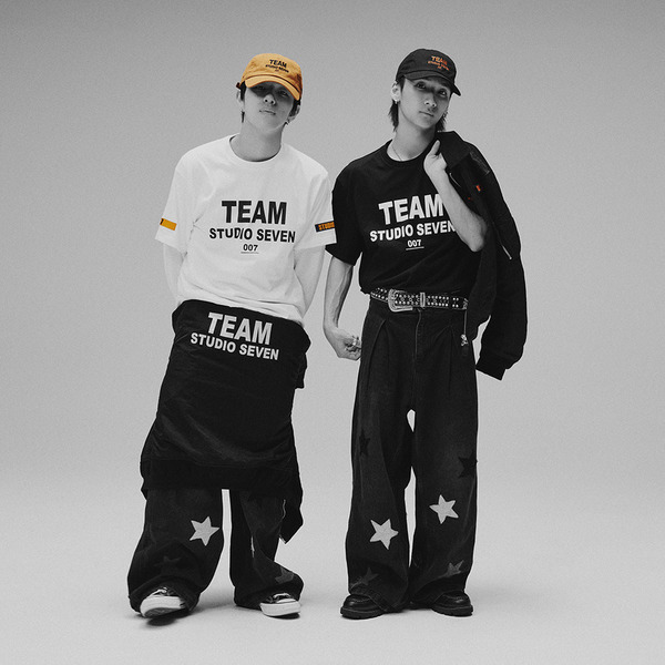 TEAM STUDIO SEVEN TEE 詳細画像 Black 16