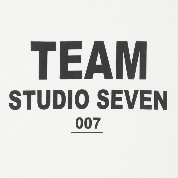 TEAM STUDIO SEVEN TEE 詳細画像 White 4