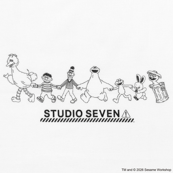 SESAME STREET meets STUDIO SEVEN Bandana 詳細画像 White 2