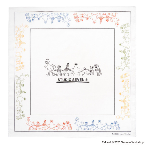 SESAME STREET meets STUDIO SEVEN Bandana 詳細画像 White 1