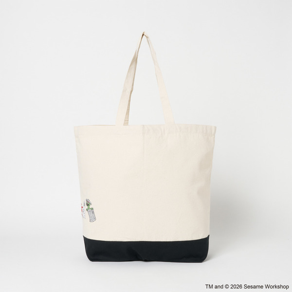 SESAME STREET meets STUDIO SEVEN Tote Bag 詳細画像 White 3