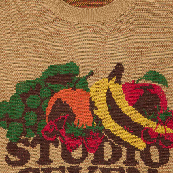 Fruit Jacquard Knit 詳細画像 Beige 2