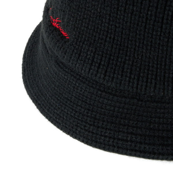 S.Seven Knit Hat 詳細画像 Black 5