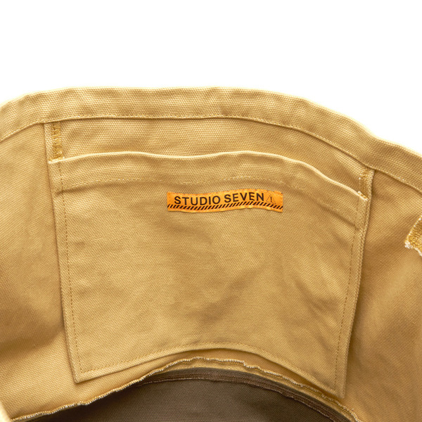 2-Tone Canvas Bag 詳細画像 Beige 10