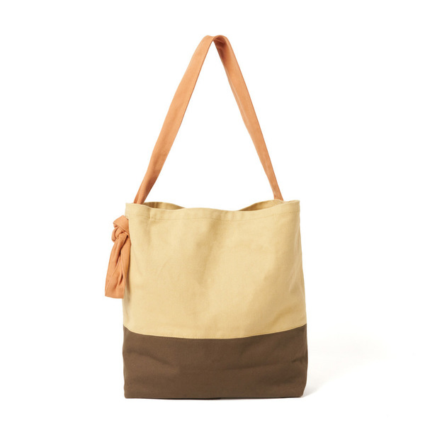 2-Tone Canvas Bag 詳細画像 Beige 6