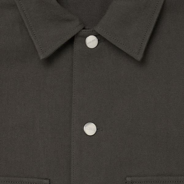 Linen Blend Work Jacket 詳細画像 C.Grey 2