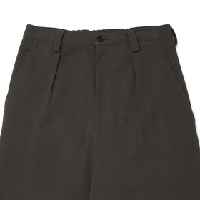 Linen Blend Tuck Pants 詳細画像