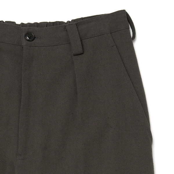 Linen Blend Tuck Pants 詳細画像 C.Grey 3