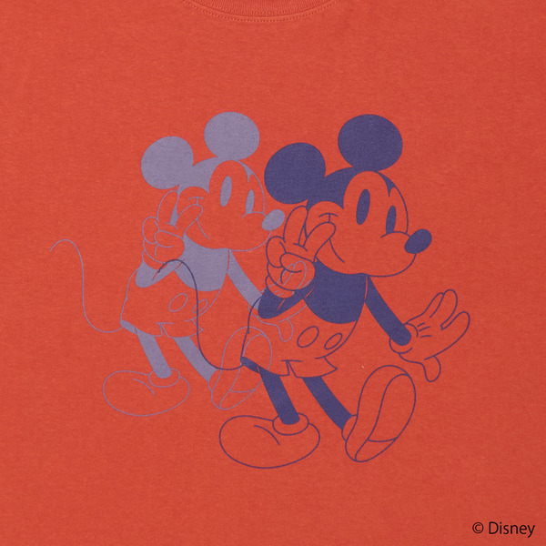 Disney Collection SS T-Shirt 詳細画像 Orange 13
