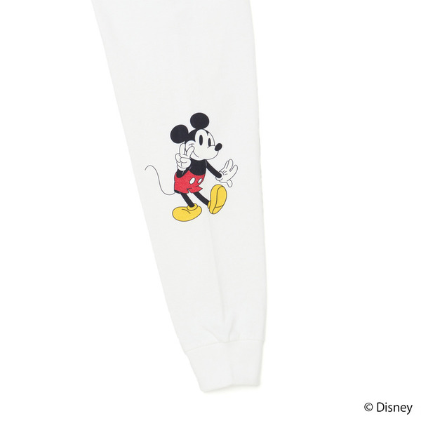 Disney Collection LS T-Shirt 詳細画像 White 3