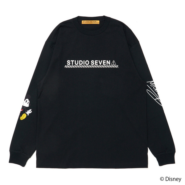 Disney Collection LS T-Shirt 詳細画像 White 6