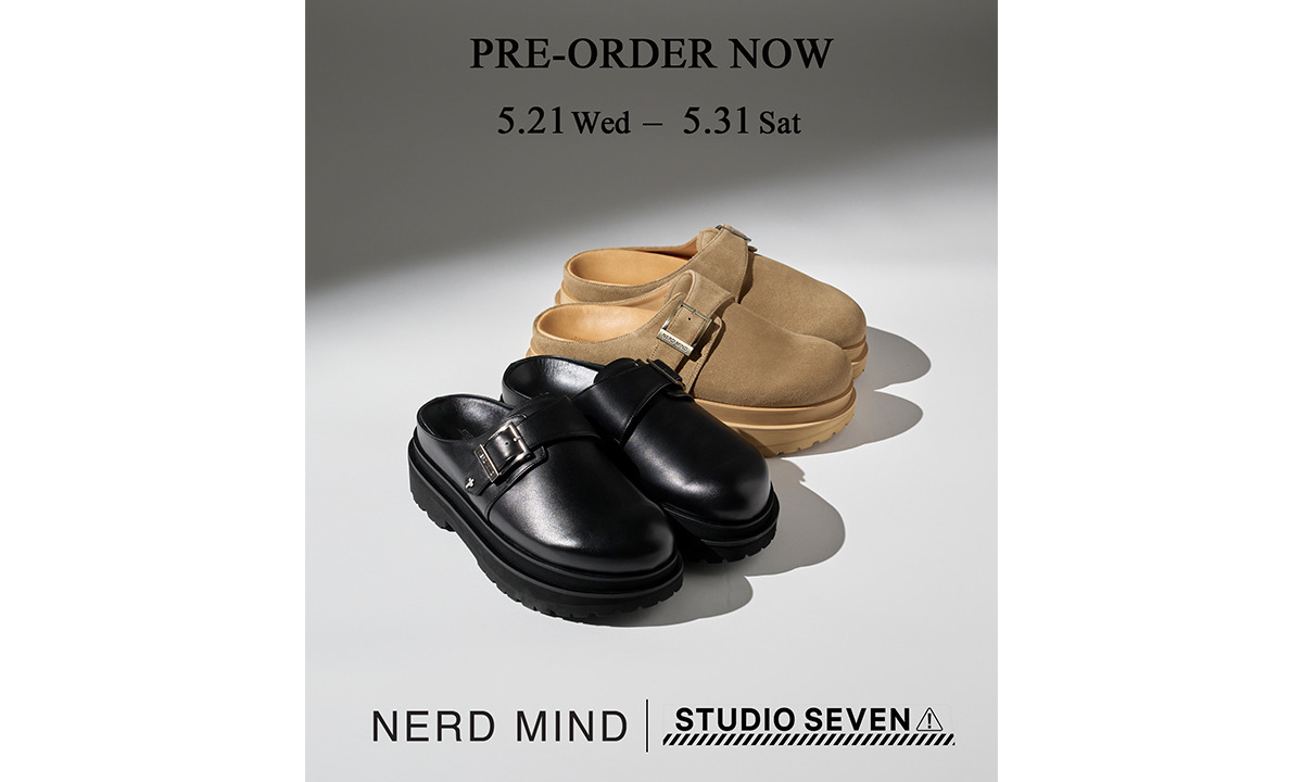 5/21(水) NERD MINDとのコラボレーションシューズの受注販売を開始！
