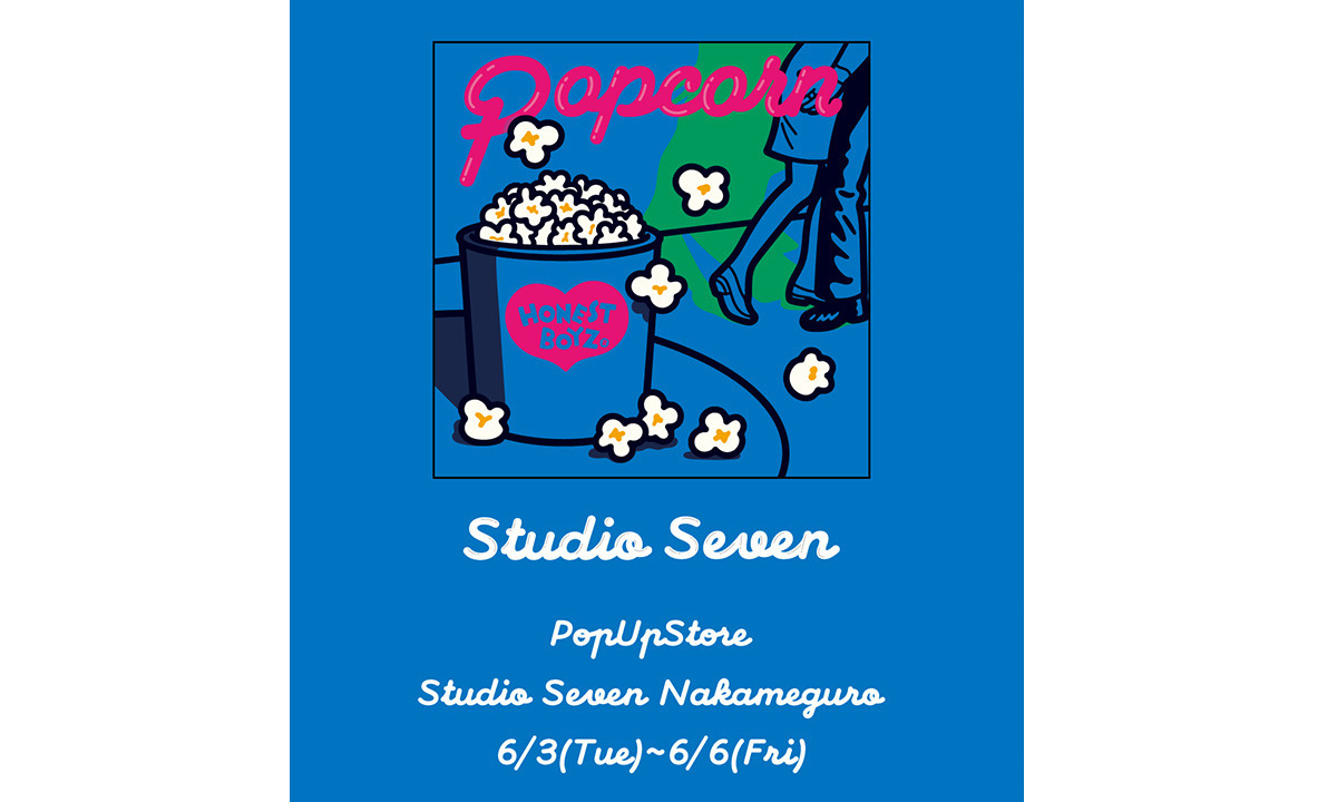 6/3(火)～6/6(金)、東京・STUDIO SEVEN NAKAMEGUROにてPOP-UP開催決定！