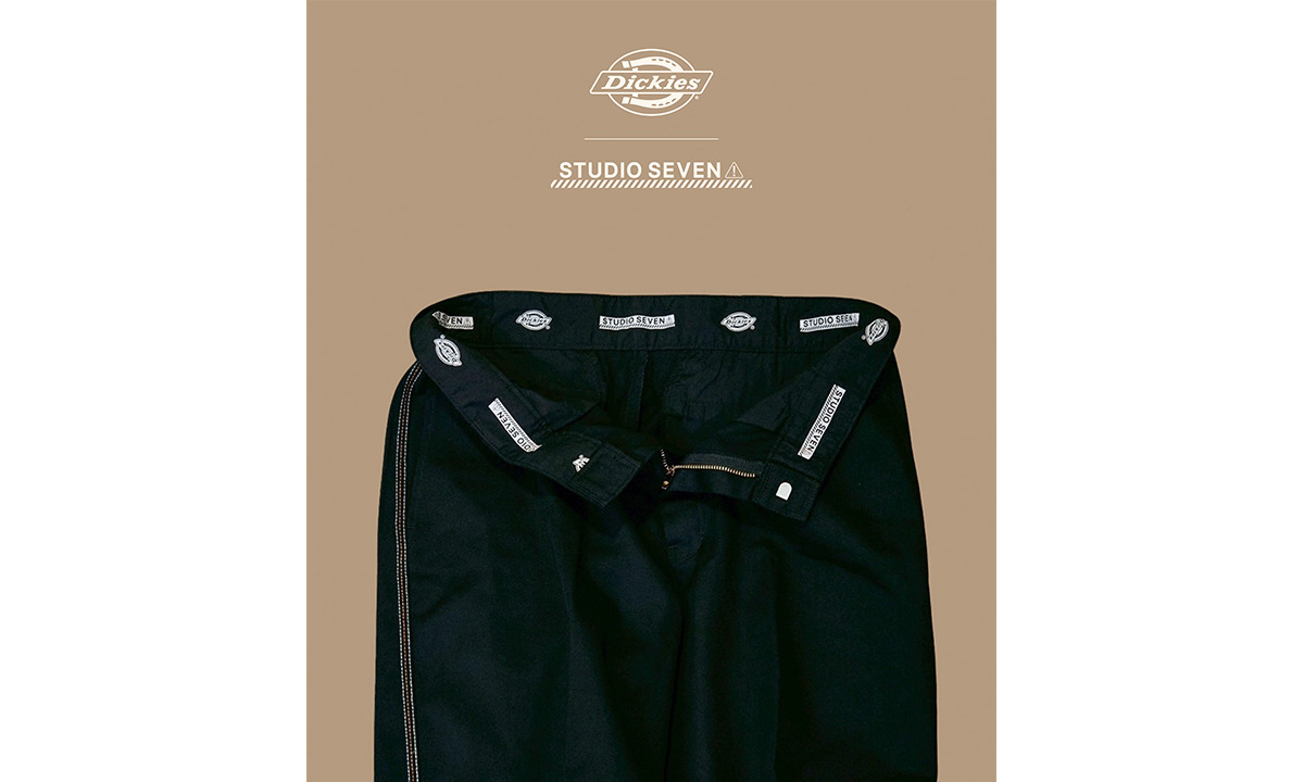 9/27(土) Dickies®×STUDIO SEVEN、定番ワークウェアをアップデートしたコラボコレクションが登場！